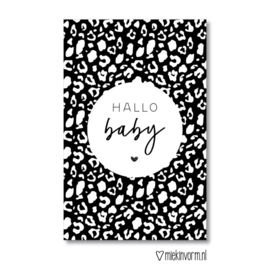 Mini kaart | Hallo baby