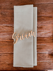 Tafeldecoratie | Bride & Groom