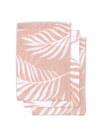 Jollein | Hydrofiel washandje Nature pale pink (3pack)