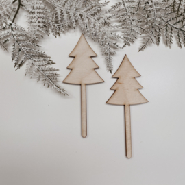 Kerst Prikkers | Kerstboom | Set van 2