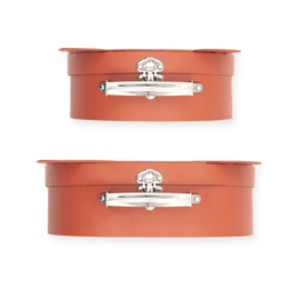 Jollein | Speelkoffertje Animal club rust (2pack)