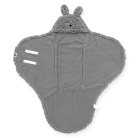 Jollein | Wikkeldeken Bunny grey