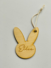 Paashaas bunny hanger met naam