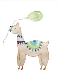 Llama Ballon - kaart