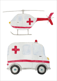 Ambulance - kaart