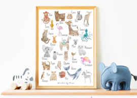 ABC Dieren - A3 Poster