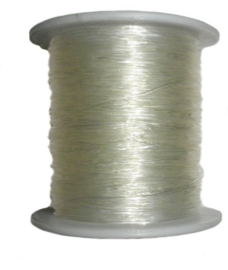 Elastisch nylon draad op rol 11m // 0,7mm dikte