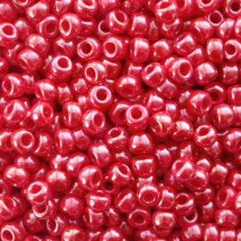 Miyuki rocailles 8/0 – glimmend rood – 5 gram