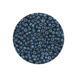 Rocailles 2mm Petrolblauw – 20 gram