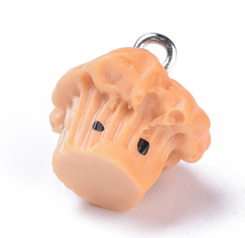 Choco muffin bedels – 14x13mm – per 5 stuks