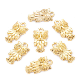 Bedels gouden uiltjes 10st