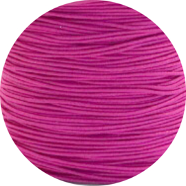 Elastisch gekleurd draad cherry pink 0,8mm