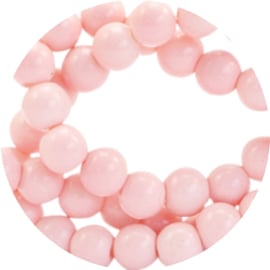  Glaskralen Lovely pink 50st