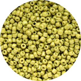 Kralen rocailles origano green 2mm 20gr