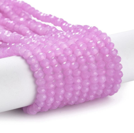 Kralen facet super deal 13 – Lavendel roze