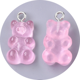 Bedels gummy bear pink 5st