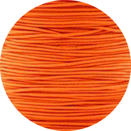 Elastisch gekleurd draad orange 0,8mm
