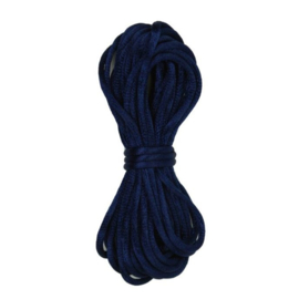 Satijnkoord Ø2mm - 5 meter - donkerblauw - KumiHimo