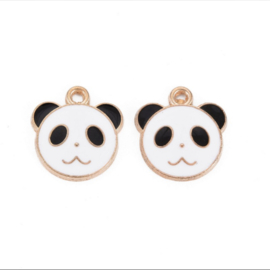 Panda bedel – 17×17 mm – per 5 stuks