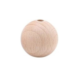 Beuken houten kralen – Ø10/12/18/20/25/30 mm – hoge kwaliteit – per stuk
