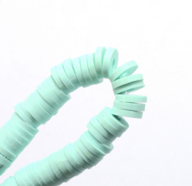 Katsuki kralen streng 3mm mintgroen – ca. 380 stuks