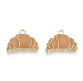 Bedels croissantje goudkleurig 5st