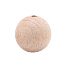 Beuken houten kralen – Ø10/12/18/20/25/30 mm – hoge kwaliteit – per stuk