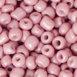 Rocailles – ca. 4 mm – 50 gram (oudroze)