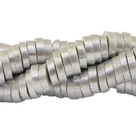 Katsuki kralen 4mm – zilver parelmoer (ca. 340 stuks)