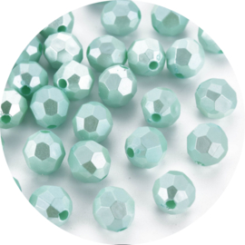 Kralen lente groen-mint 50st