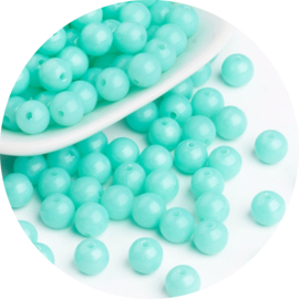 Kralen fluor mint 50st