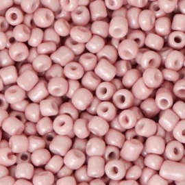 Rocailles – ca. 3 mm – 50 gram (oudroze)