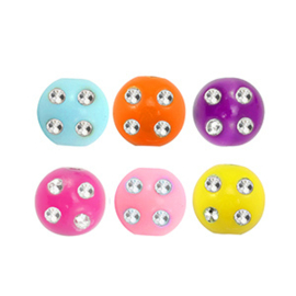 Kunststof Kralen Confetti Mix – 7,5mm – Rijggat 1,8mm – 400 stuks