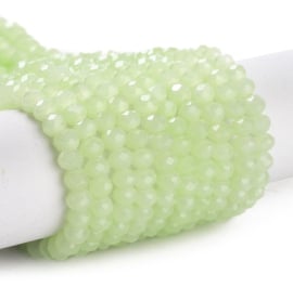 Kralen Facet Super Deal 1 – Pistachegroen