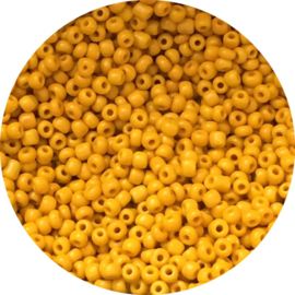Rocailles – oranje – ca. 3 mm – 20 gram