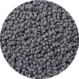 Miyuki rocailles 11/0 – grijs – 2 mm – 5 gram