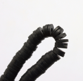 Katsuki kralen streng 3mm zwart – ca. 380 stuks