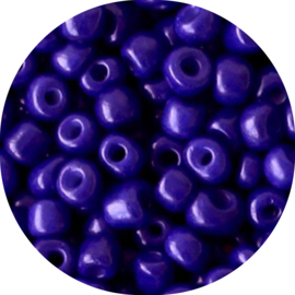 Kralen rocailles dazzling blue-purple 4mm 20gr