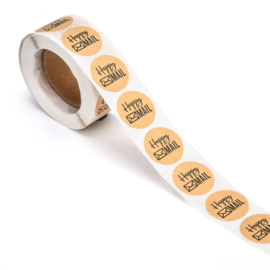 Rol stickers happy mail 500st