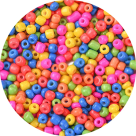 Kralen rocailles 4mm – Zomer mix – 20 gram