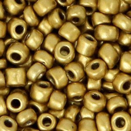 Rocailles – ca. 4 mm – 50 gram (goud)