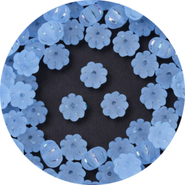 Kralen Frozen Pumpkin blue 12x12x8 mm – rijggat 1,8 mm – 30 stuks
