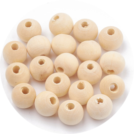 Kralen basic hout 50st