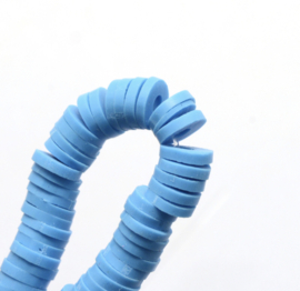 Katsuki kralen streng 3mm blauw – ca. 380 stuks