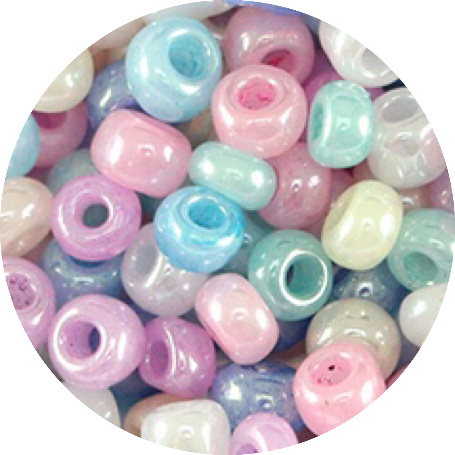 Rocailles eenhoorn mix 2mm (grootverpakking)