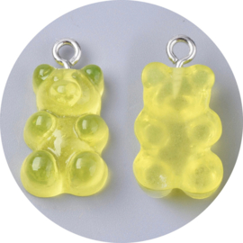 Bedels gummibeer – geel – ca. 12×22 mm – 5 stuks