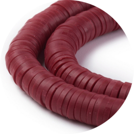 Katsuki streng 6mm dark red