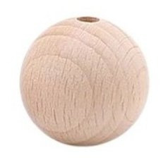 Beuken houten kralen – Ø10/12/18/20/25/30 mm – hoge kwaliteit – per stuk