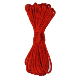 Satijnkoord Ø2mm - 5 meter - rood - KumiHimo