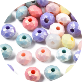 Kralen pastel mix 50st OP=OP